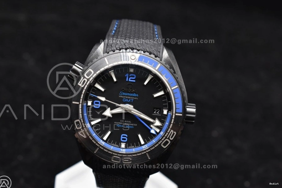 Edition Black Ceramic Strap Planet Best Ocean Black 1:1 Blue Clone VSF Nylon 45.5mm A8906 Deep Real Super on 1217